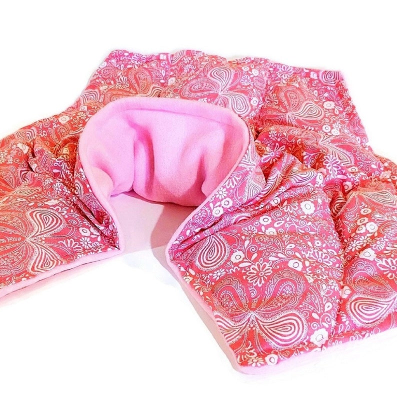 Microwave Heating Pad Rice Heating Pad for Neck Shoulder Back Etsy