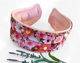 Pretty Head Band for Migraines and Tension Headaches, TMJ TMD Chronic Pain, Cold or Heat Pack