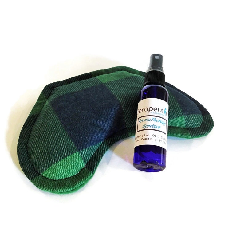 Eye Pillow Therapy Heat Pack Cold Pack Contoured Eye Pack Etsy