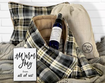 Gift for Him or Her from Team, Co workers, Family, Group, Friends | Warm Up Comfort Packs for Get Well, Sympathy, Farewell from Office
