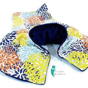 Heating Pad, Rice Heating Pad for Neck Shoulder Back - Microwave Heat Pack, Hot Cold Therapy Pack, purple