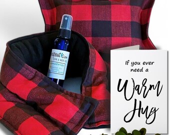 A Warm Hug Care Package, Encouragement, Here for You, Stay Strong, Useful Gift Heat Up Packs