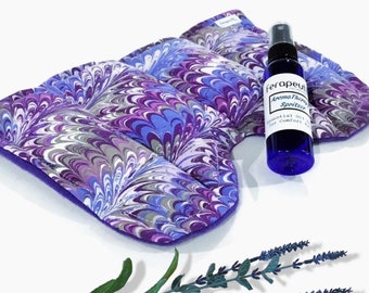 Steam for Sinuses, Moist Heat Pack Face Pillow with Eucalyptus Spray to Clear Sinus Congestion