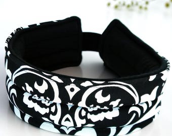 Heating Pad Headband, TMJ, Jaw, Head, Ears, Microwave Heat Pack Wraps as Head band, Migraine Headache Natural, Rice Head Heat Pack