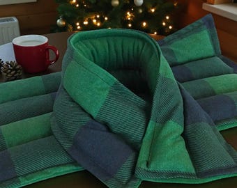 Heating Pad Microwavable Large, Gift Set Hot Cold Pack, Neck Wrap Lumbar Heat Pad, Microwave Rice Bags, Wife Husband Gift for Him for Her