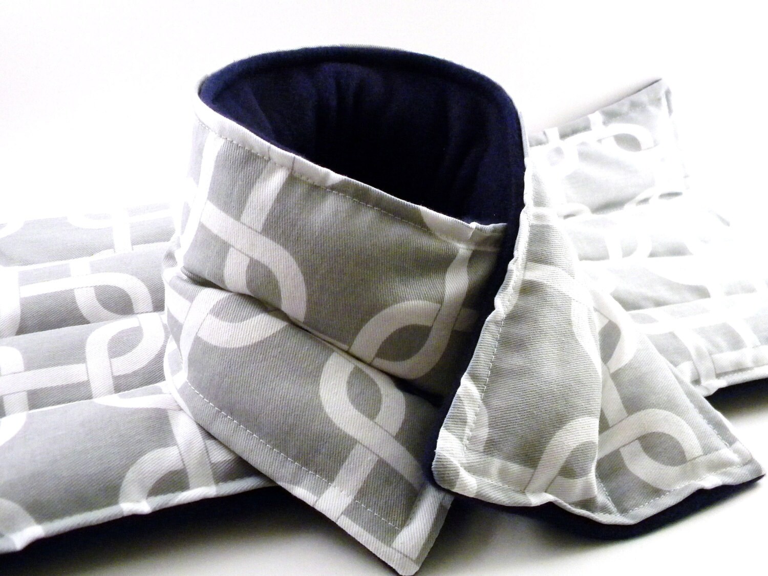LARGE Heating Pad Gift Set Lumbar Heat Flaxseed Neck Wrap Flax Seed Pillow