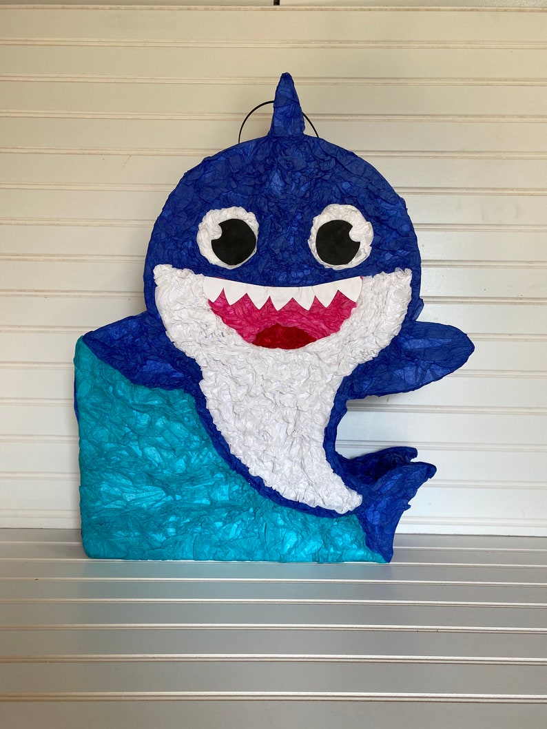 Pinata Shark, Birthday Piñata, Party Supplies - Etsy