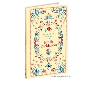 Selected Poems of EMILY DICKINSON Pocket Leather Bound with Gilded Pages New Classic Book