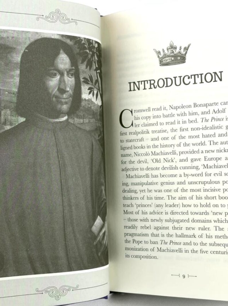 Livre compact classique de luxe The Prince de Niccolò Machiavelli image 4