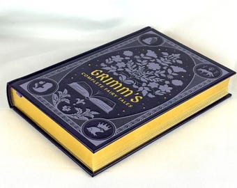 Grimm's Complete Fairy Tales Leather Bound Classics Deluxe Edition *New*