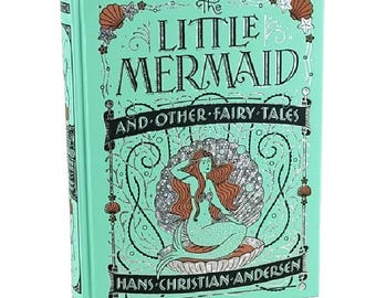 La Petite Sirène et autres contes de fées par Hans Christian Andersen Édition illustrée reliée de luxe en cuir Nouveau livre classique
