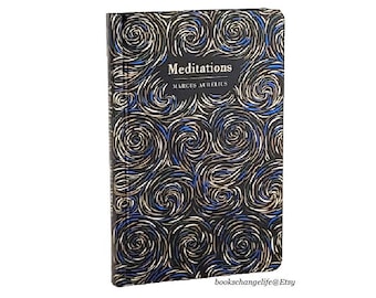 MEDITATIONS by Marcus Aurelius (7"x5") Unabridged Deluxe Hardcover edition Brand New - Classic Book