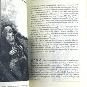 New - An ENCYCLOPEDIA Of TOLKIEN by David Day Deluxe Leather Bound Edition image 8