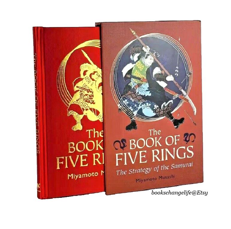 The BOOK of FIVE RINGS by Miyamoto Musashi Deluxe Silkbound