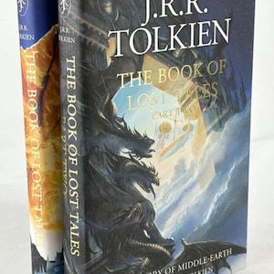 The Book of Lost Tales Part 1 & 2 by J.R.R. Tolkien Middle earth tales *New* image 1