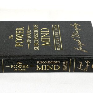The POWER Of Your SUBCONSCIOUS MIND by Joseph Murphy Deluxe Leather Bound image 2