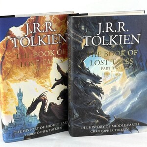 The Book of Lost Tales Part 1 & 2 by J.R.R. Tolkien Middle earth tales *New* image 2