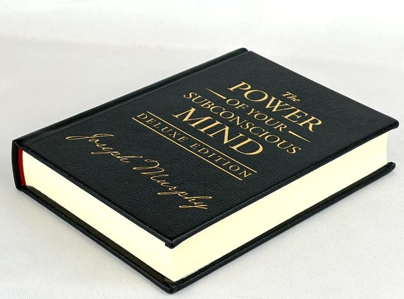 The POWER Of Your SUBCONSCIOUS MIND by Joseph Murphy Deluxe Leather Bound image 3