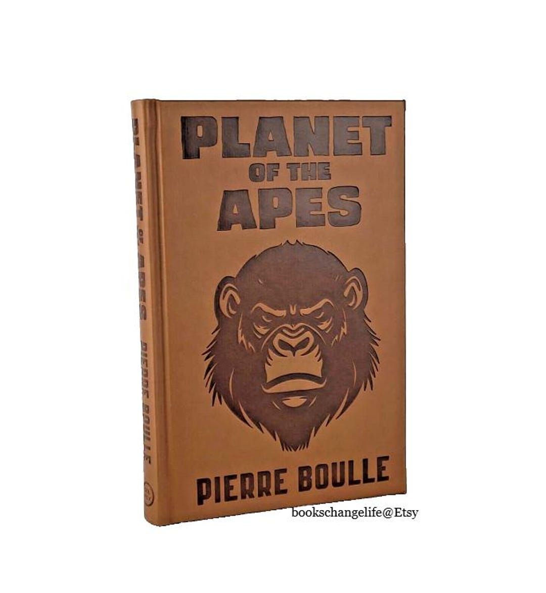 PLANET of the APES by Pierre Boulle Exclusive Faux Leather Hardcover Gift Edition *brand New* - Etsy