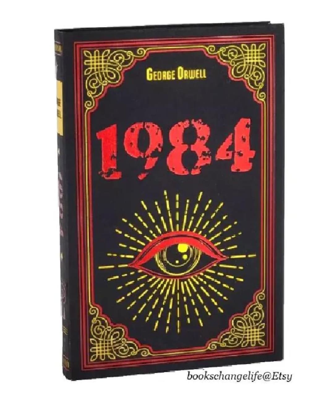 Rare - George Orwell 1984 Nineteen Eighty-four Soft Faux Leather