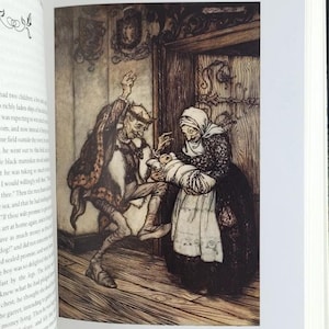 Los cuentos de hadas completos de los hermanos Grimm ilustrados por Arthur Rackham *Nuevos y sellados* imagen 5