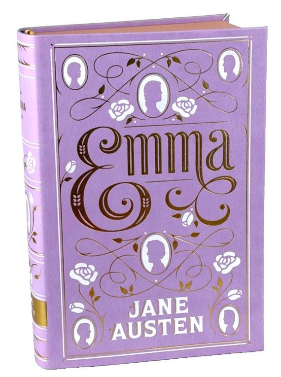 EMMA by Jane Austen Soft Leather Bound Edition - New - Classic