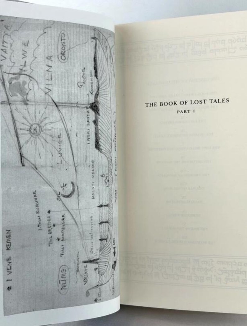 The Book of Lost Tales Part 1 & 2 by J.R.R. Tolkien Middle earth tales *New* image 7