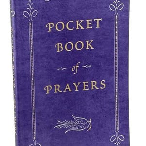 Leather Bound Pocket Prayer Book: Gilded Pages, Classic Edition image 1