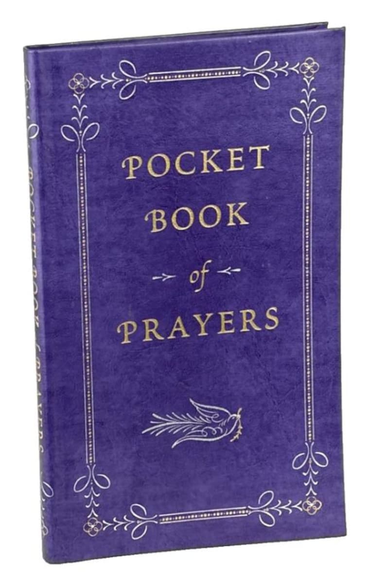 Leather Bound Pocket Prayer Book: Gilded Pages, Classic Edition image 1