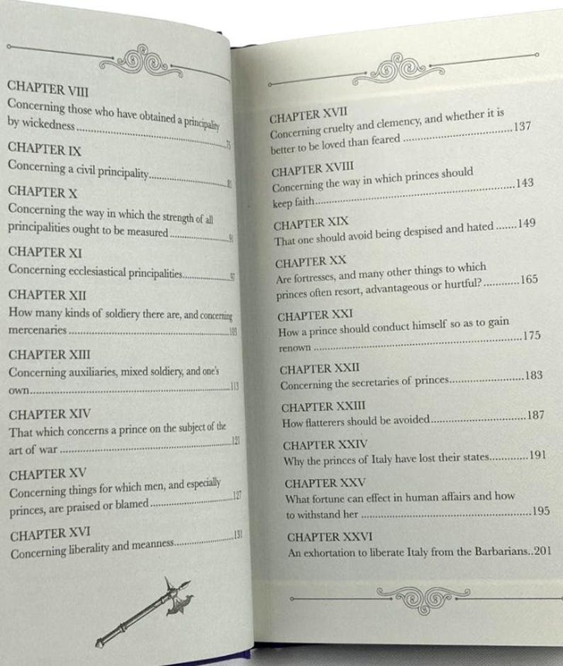 Livre compact classique de luxe The Prince de Niccolò Machiavelli image 7
