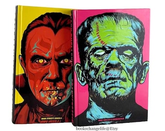 DRACULA by Bram Stoker & FRANKENSTEIN by Mary Shelley Special Hardcover Edition New Classic Book