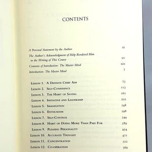 The LAW of SUCCESS by Napoleon Hill Deluxe Leather Bound Classic Edition Bild 6