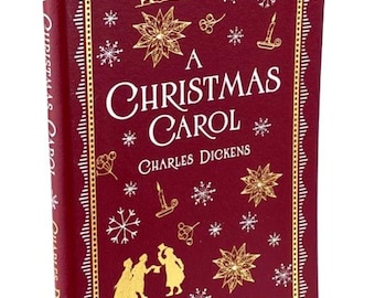 A CHRISTMAS CAROL by Charles Dickens Pocket Leather Classic *New*