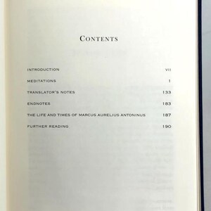 Rare - MEDITATIONS by Marcus Aurelius George Long (8"x6") Deluxe Leather Bound *New* image 6