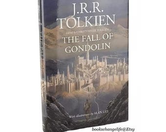 The FALL Of GONDOLIN by J.R.R. Tolkien Middle-Earth Fantasy Hardcover edition New Classic Book