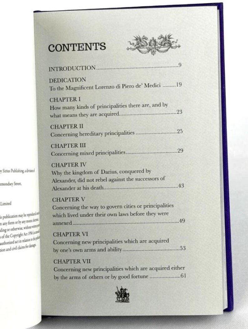 Livre compact classique de luxe The Prince de Niccolò Machiavelli image 6