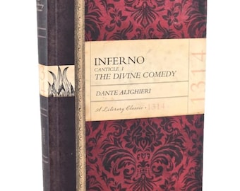 Rare - THE INFERNO by Dante Alighieri Canticle 1 The Divine Comedy Limited Classic