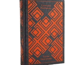 CRIME AND PUNISHMENT by Fyodor Dostoyevsky Clothbound Hardcover Edition New Classic Book