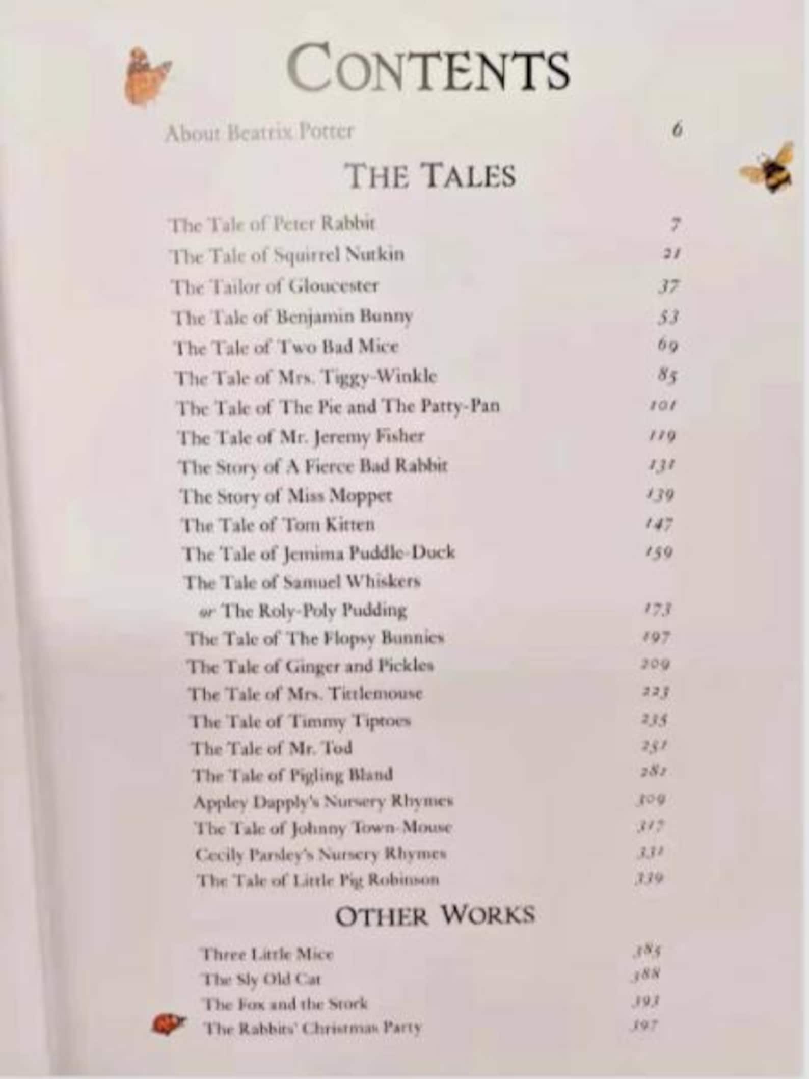 The COMPLETE PETER RABBIT by Beatrix Potter Deluxe Bonded Leather ...