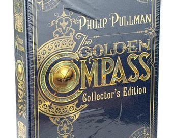 Rare - The GOLDEN COMPASS by Philip Pullman Deluxe edition in a Slipcase New Sealed