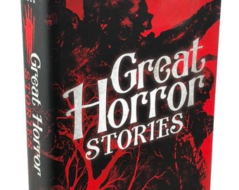 Rare - Great Horror Stories: 101 Chilling Tales Hardcover *Brand New*