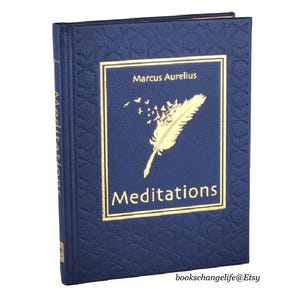 thumbnail image 2 of The Meditations Of Marcus Aurelius Antoninus 1906 Leather Bound Deluxe Edition 2 of 9
