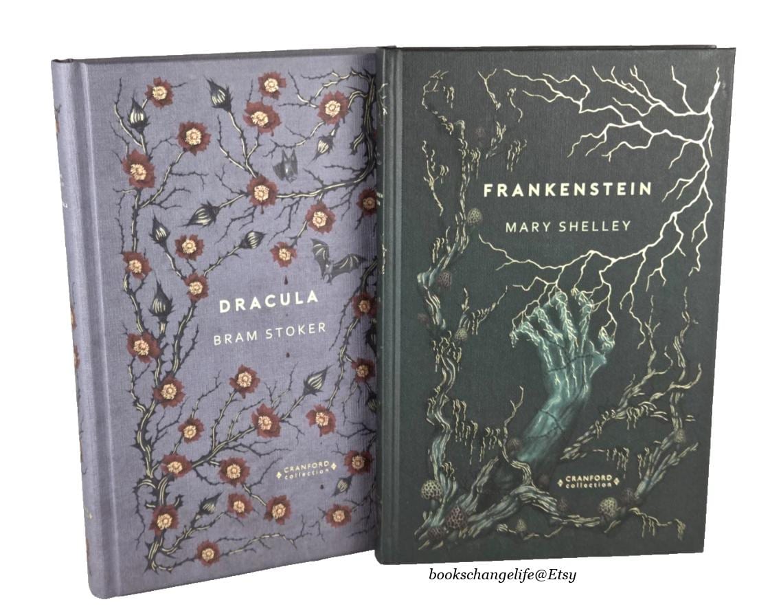 DRACULA by Bram Stoker & FRANKENSTEIN by Mary Shelley Cranford