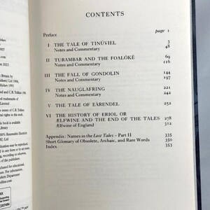 The Book of Lost Tales Part 1 & 2 by J.R.R. Tolkien Middle earth tales *New* image 8