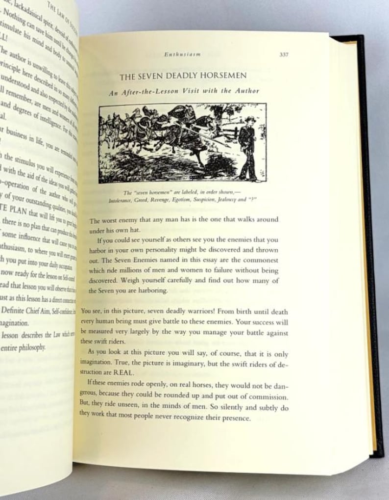 The LAW of SUCCESS by Napoleon Hill Deluxe Leather Bound Classic Edition Bild 5
