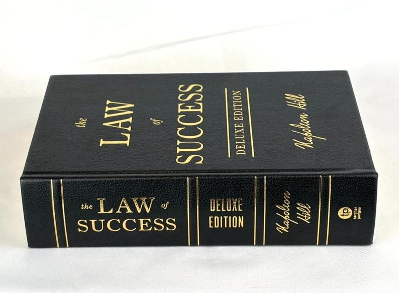 The LAW of SUCCESS by Napoleon Hill Deluxe Leather Bound Classic Edition Bild 2