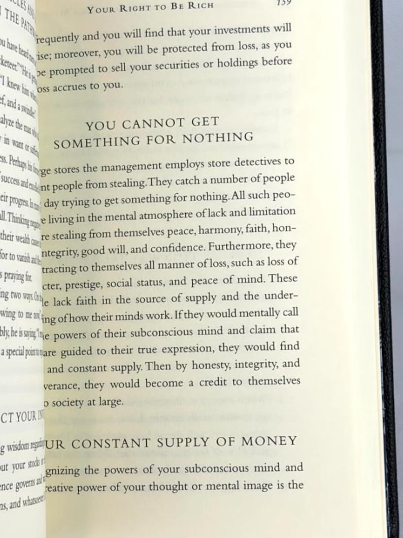 The POWER Of Your SUBCONSCIOUS MIND by Joseph Murphy Deluxe Leather Bound image 5