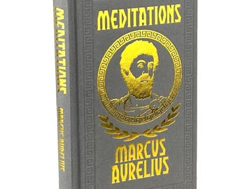 MEDITATIONS by Marcus Aurelius Deluxe Compact Hardcover Classic