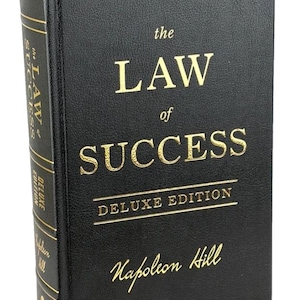 The LAW of SUCCESS by Napoleon Hill Deluxe Leather Bound Classic Edition Bild 1