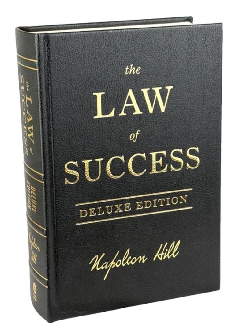 The LAW of SUCCESS by Napoleon Hill Deluxe Leather Bound Classic Edition Bild 1